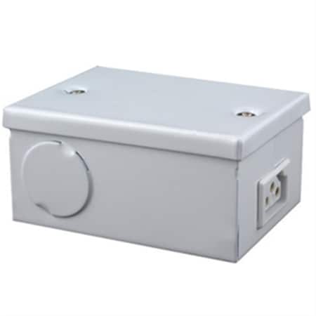 Jesco 2-Wire Commercial Grade Metal Hardwire Box SP-BM